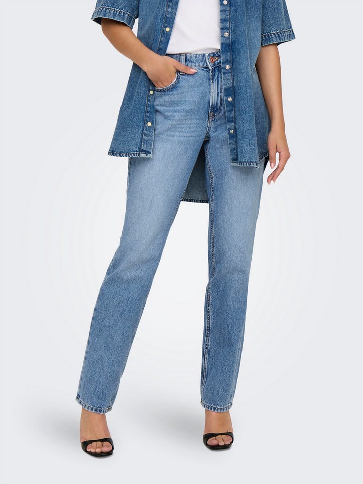 ONLY Low-rise-Jeans ONLBRENDA LOW WIDE DNM CRO158 NOOS von ONLY