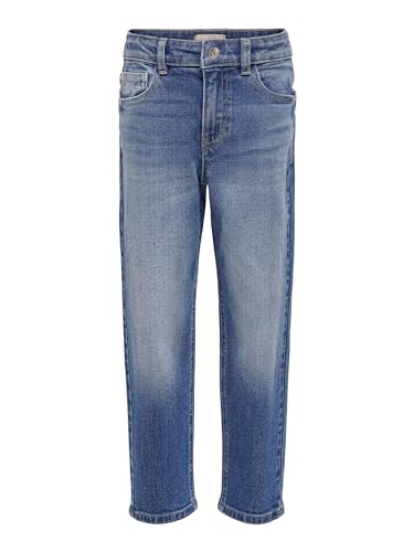 ONLY Mädchen Koncalla Life Mom Fit Dnm Azg159 Noos Jeans, Medium Blue Denim, 122 EU von ONLY