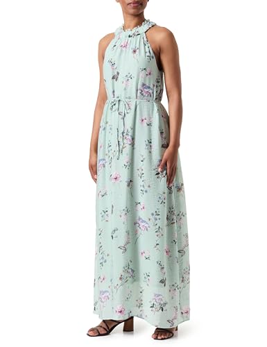 ONLY Maxikleid Damen, Subtle Green/AOP:OCC. Romantic Garden, M von ONLY