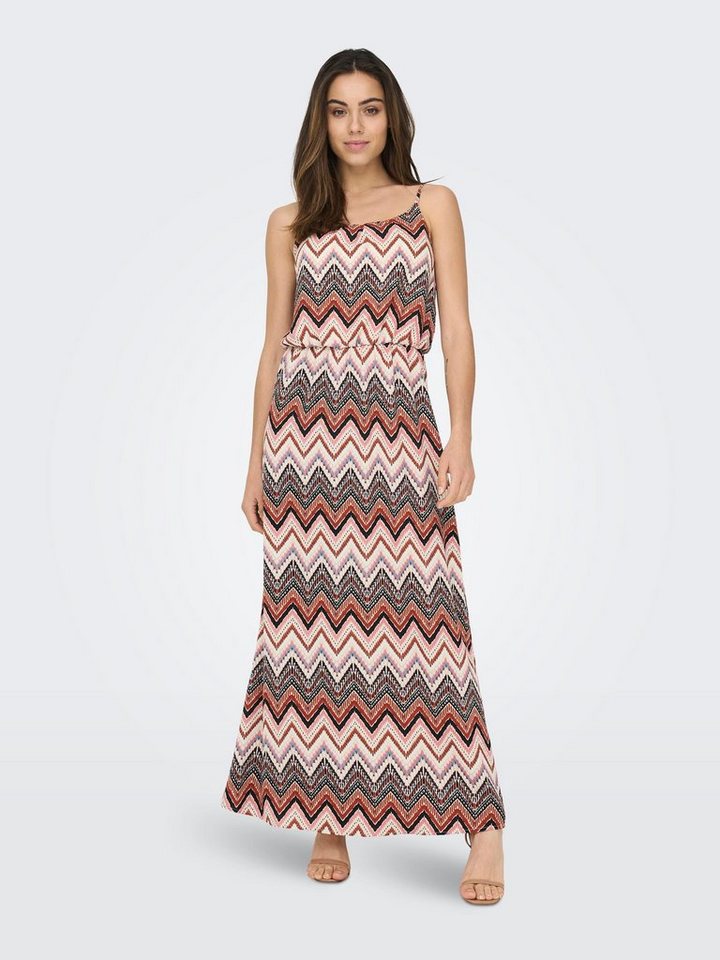 ONLY Maxikleid ONLWINNER S/L MAXI DRESS NOOS PTM Sommerkleid von ONLY