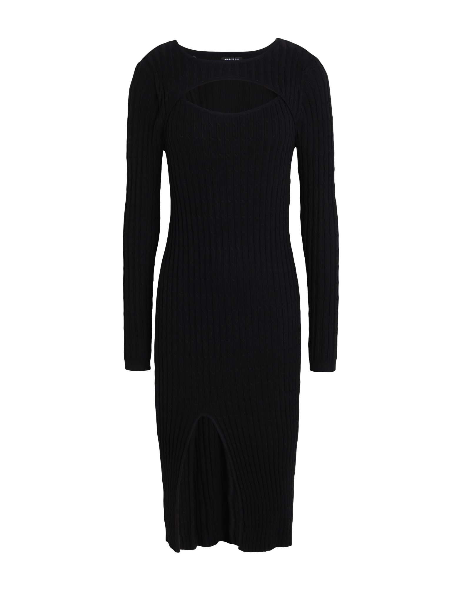 ONLY Midi-kleid Damen Schwarz ONLY Midi-kleid Damen Schwarz von ONLY