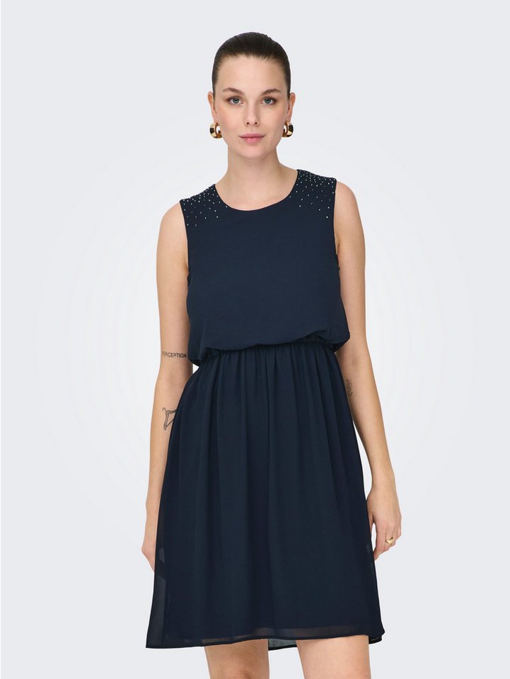 ONLY Minikleid ONLSTINNA LIFE SL DETAIL DRESS WVN Sommerkleid von ONLY