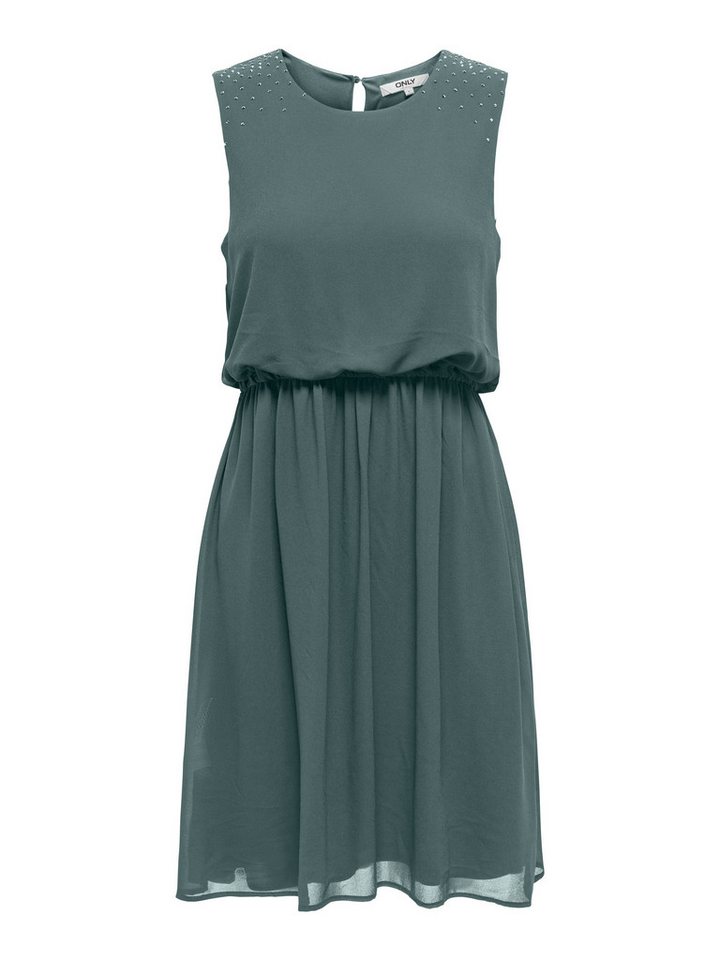 ONLY Minikleid ONLSTINNA LIFE SL DETAIL DRESS WVN Sommerkleid von ONLY