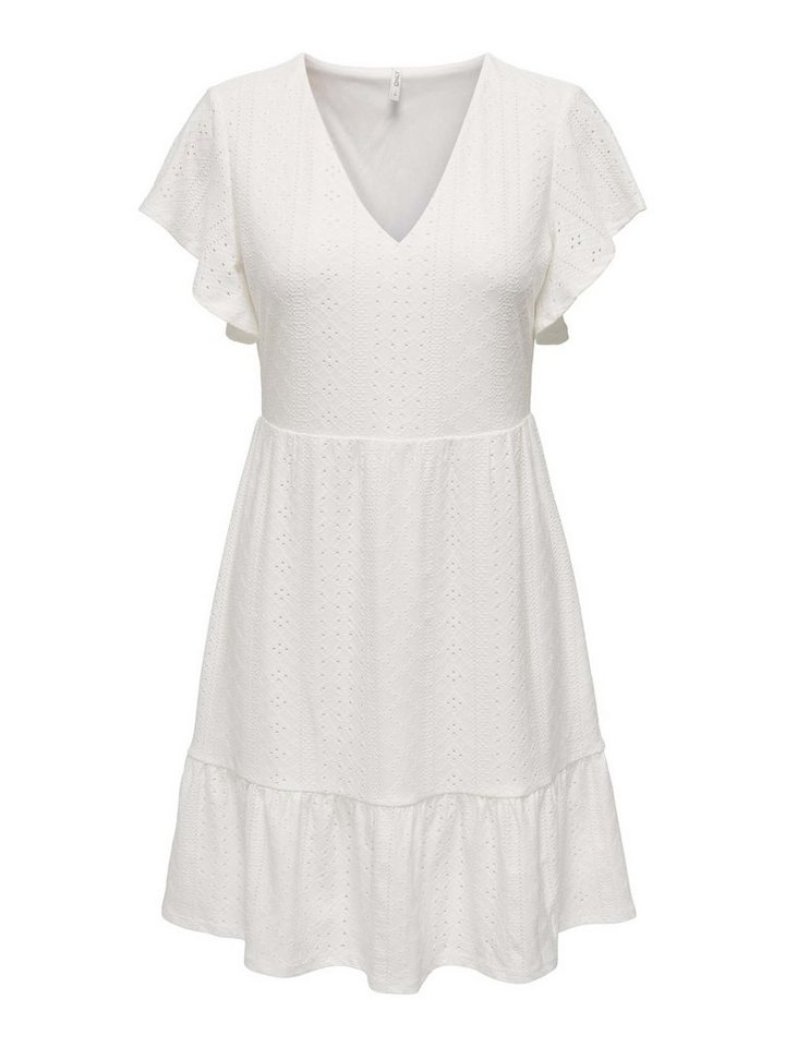 ONLY Minikleid ONLSandra (1-tlg) Volant von ONLY