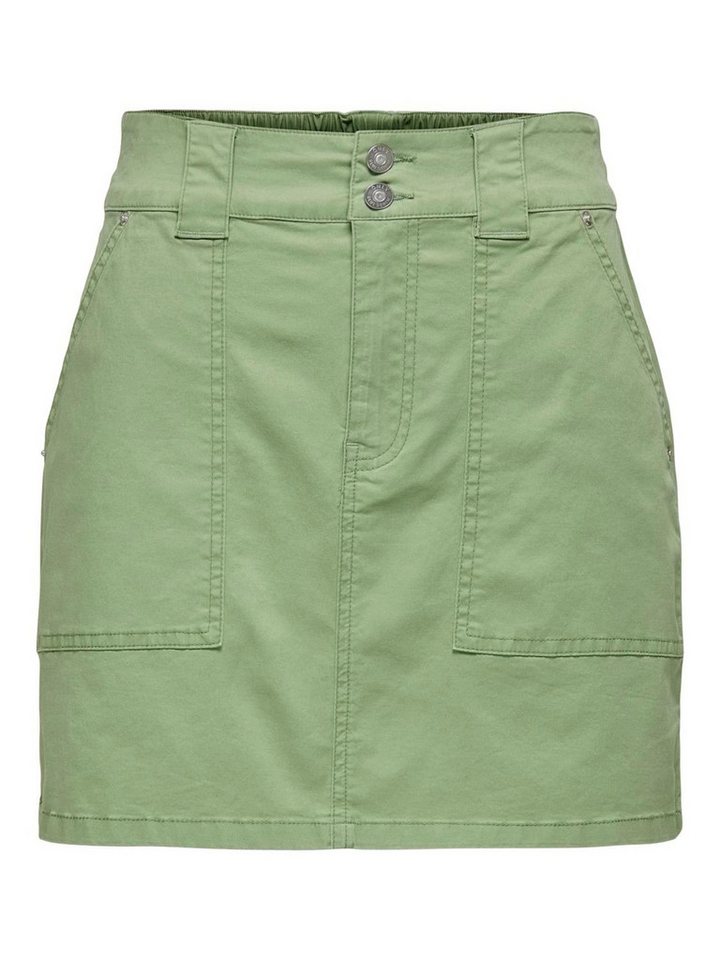 ONLY Minirock ONLBIANA (1-tlg) Drapiert/gerafft von ONLY