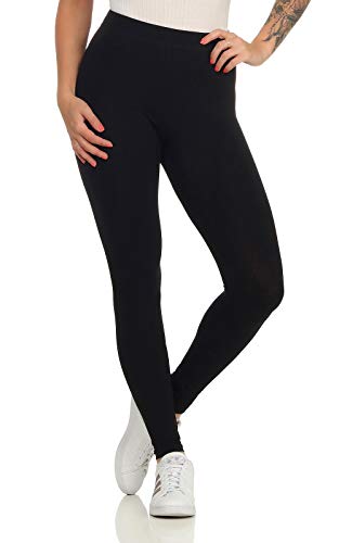 ONLY Damen Onllive Love New Leggings NOOS JRS 15131588, Black, L von ONLY