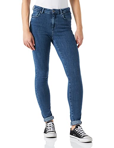 ONLY Damen ONLPOWER MID Pushup SK REA3223 NOOS 15169893, Dark Blue Denim, L/30 von ONLY