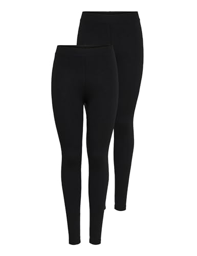 ONLY Female Leggings Onllive 2-Pack Slim Fit Leggings von ONLY