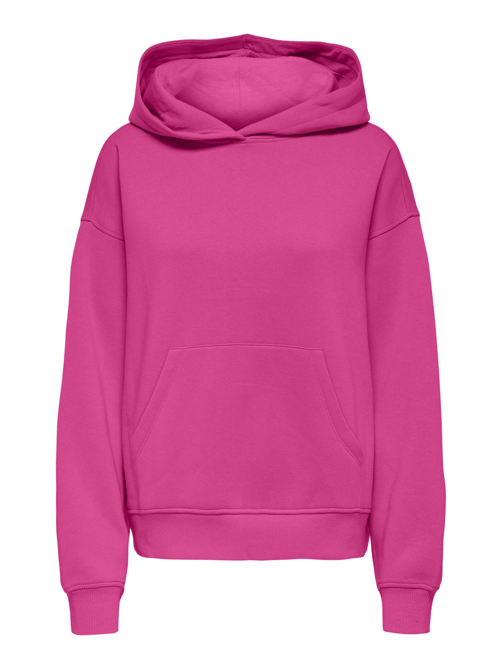 ONLY - ONLADELE L/S HOOD CS SWT Raspberry Rose - Gr. - XL von ONLY