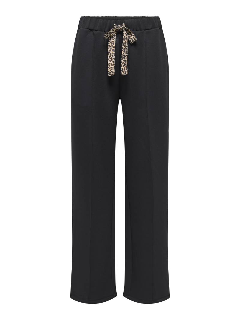 ONLY - ONLALINA LEO STRING PANT SWT black - Gr. - XS von ONLY