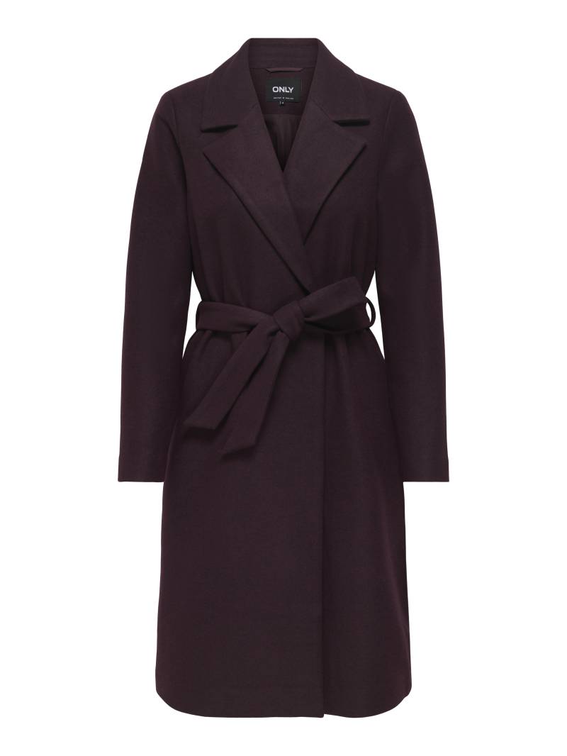ONLY - ONLALVILDA LIFE WRAP COAT OTW NOOS mauve wine - Gr. - XS von ONLY
