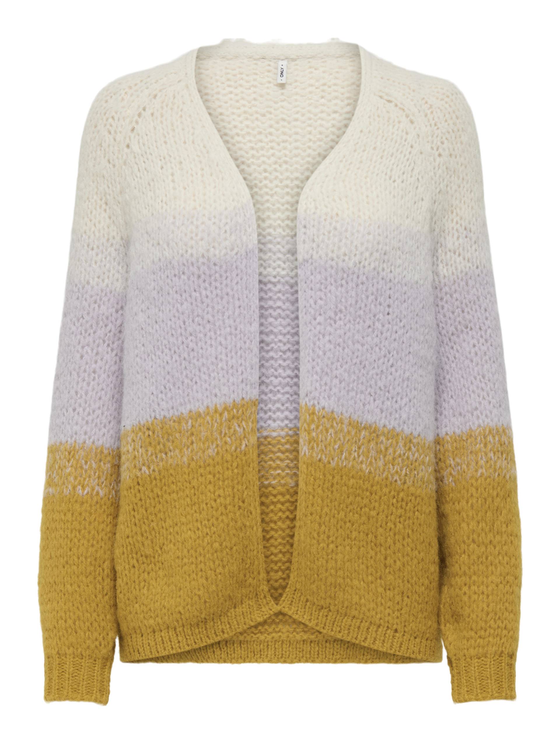 ONLY - ONLALYSSA LIFE LS OPEN CARDIGAN CC KNT birch - Gr. - M von ONLY