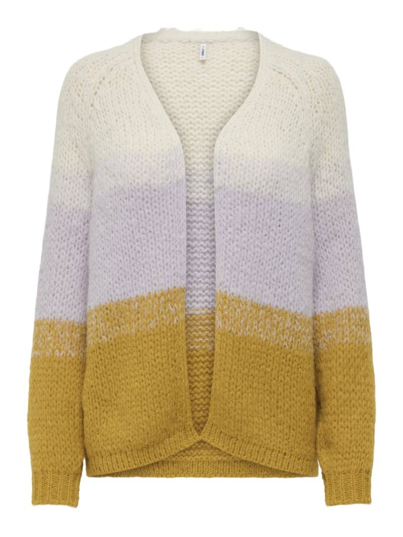 ONLY - ONLALYSSA LIFE LS OPEN CARDIGAN CC KNT birch - Gr. - M von ONLY