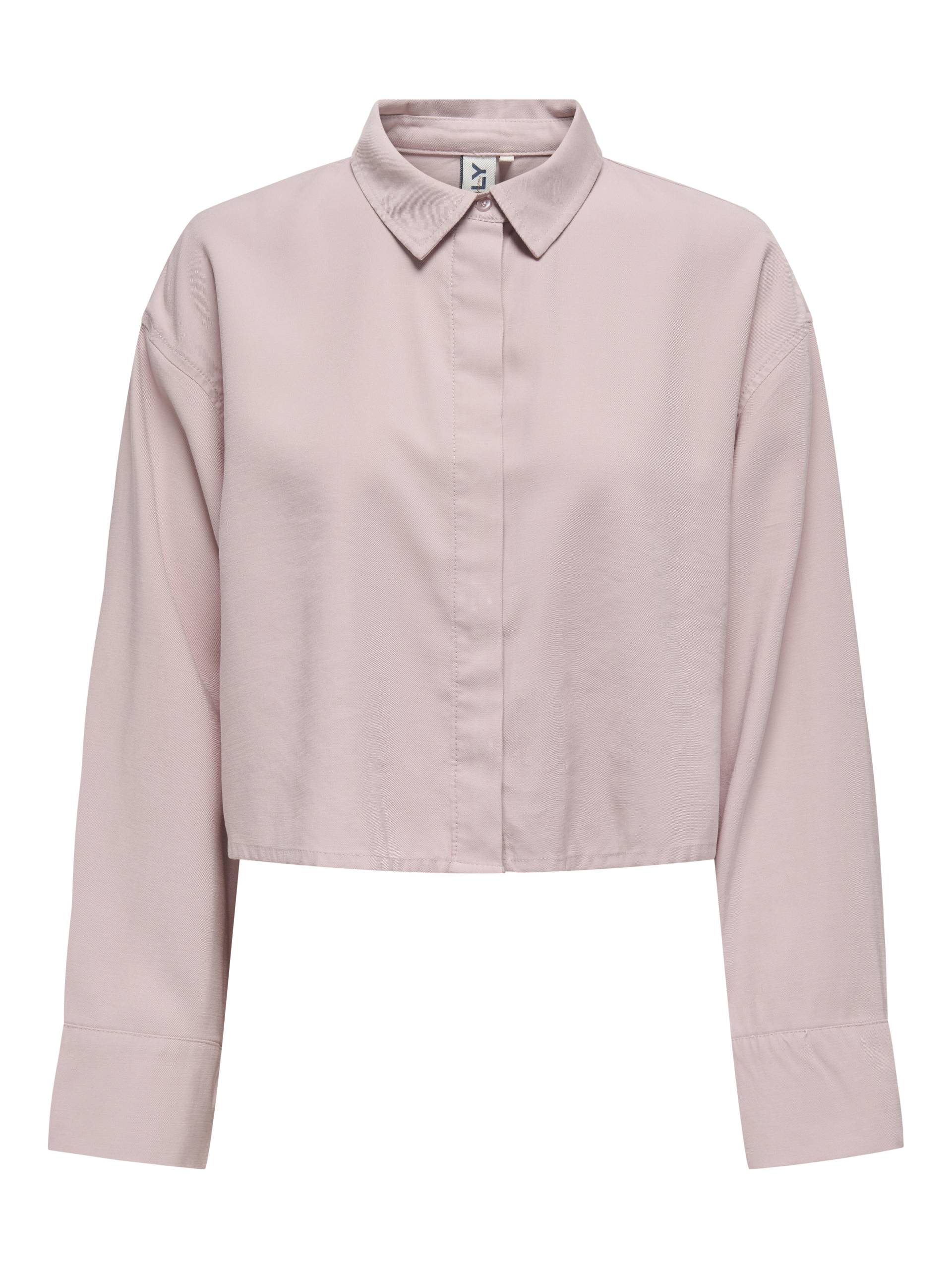 ONLY - ONLARIS LIFE LS OPE BACK SH SHIRT CC WVN violet ice - Gr. - L von ONLY