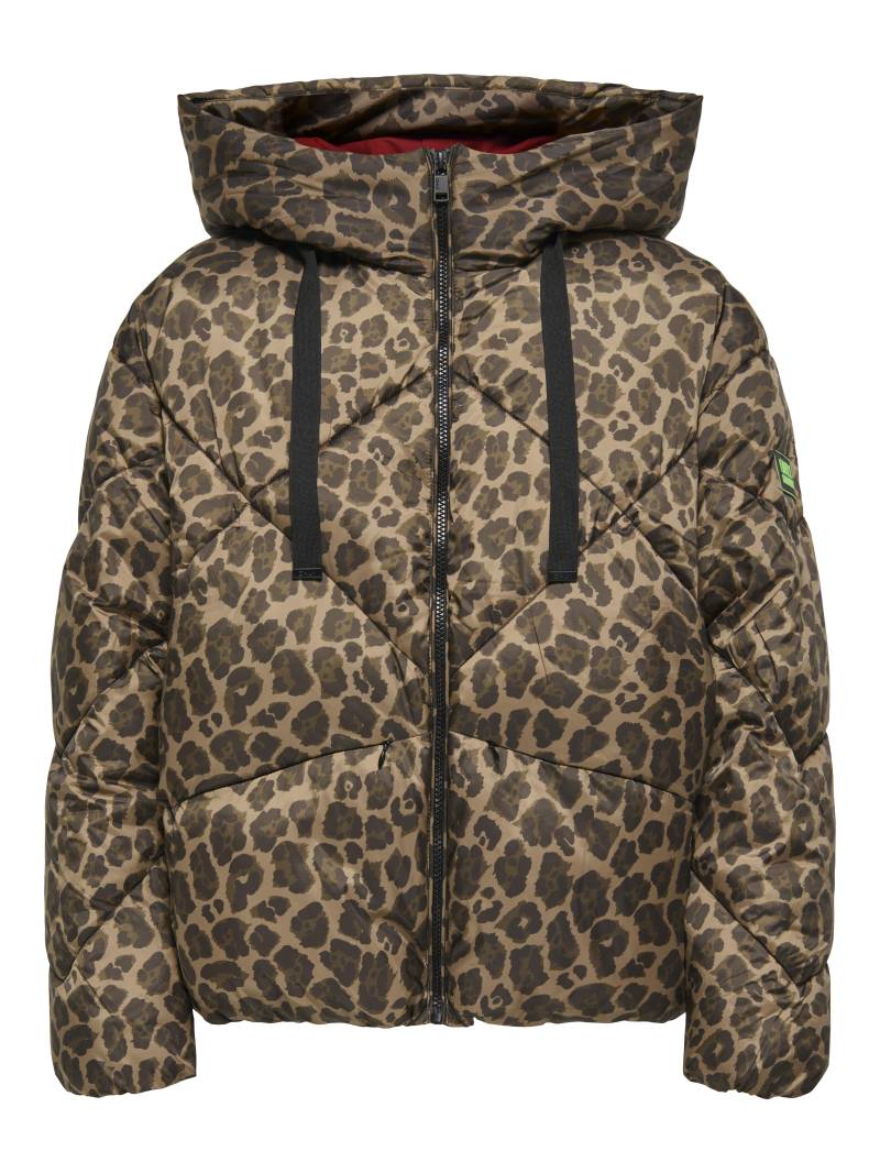 ONLY - ONLASTI LIFE SHORT PUFFER JACKET CC OTW cocoa créme - Gr. - XL von ONLY