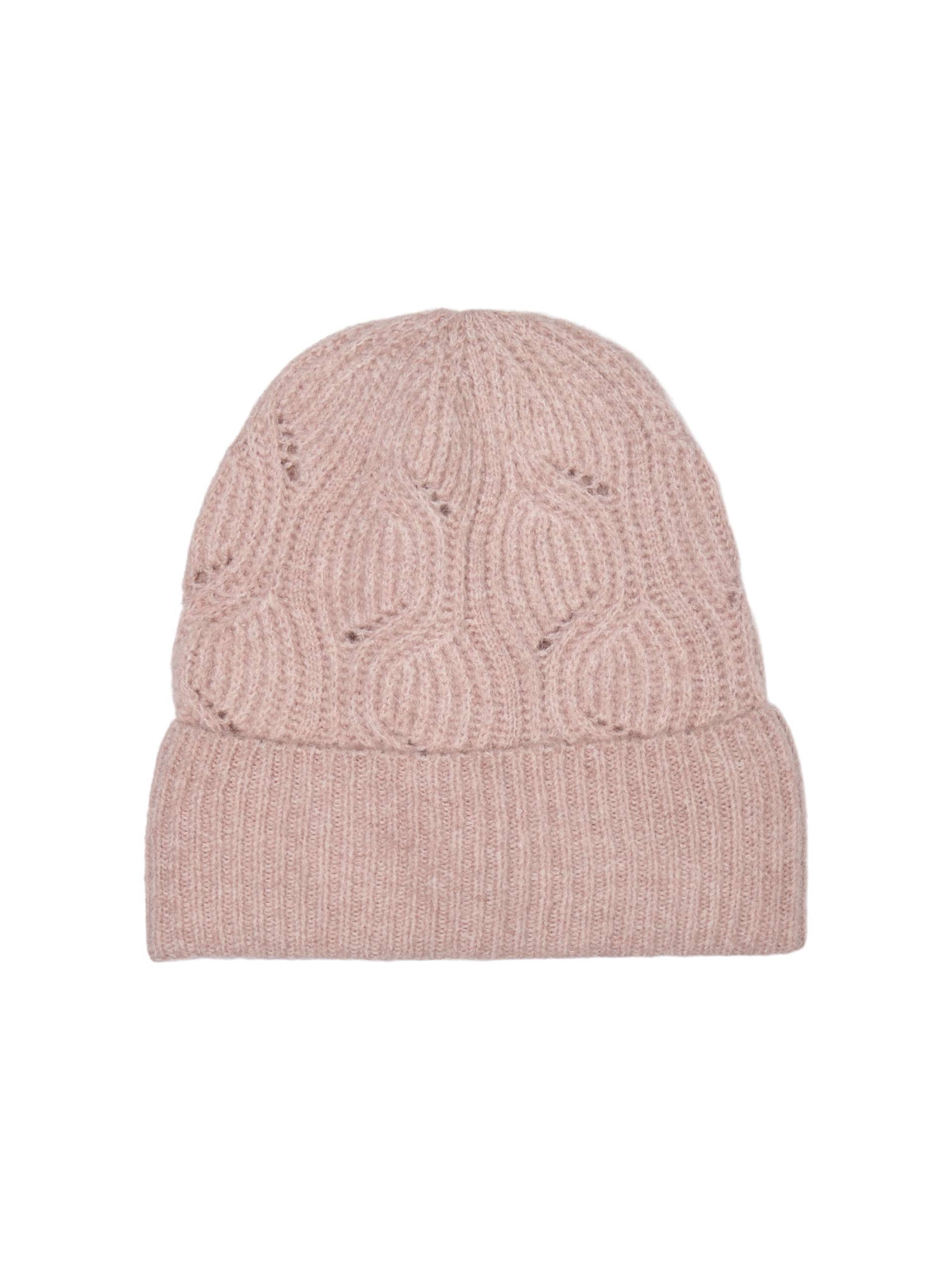 ONLY - ONLAURORA STRUCTURED KNIT BEANIE CC rose smoke - Gr. - ONE SIZE von ONLY