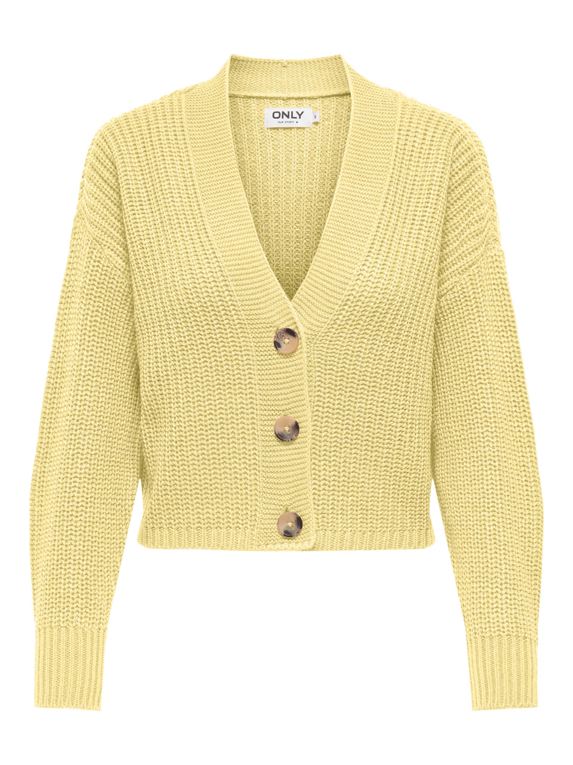 ONLY - ONLCAROL NICE L/S CARDIGAN KNT NOOS sunlight - Gr. - S von ONLY