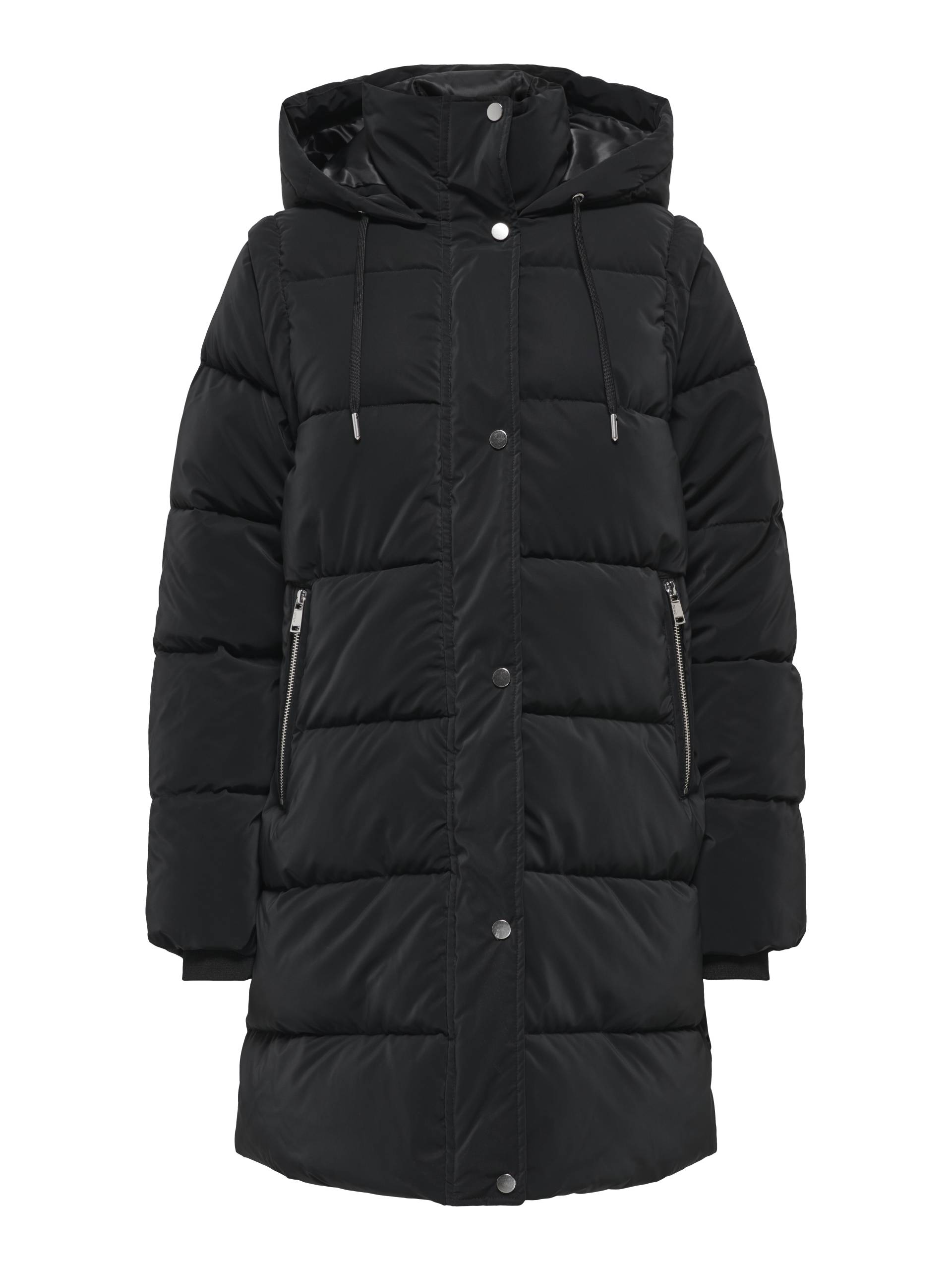 ONLY - ONLDIXIE 2IN1 PUFFER COAT CC OTW black - Gr. - S von ONLY
