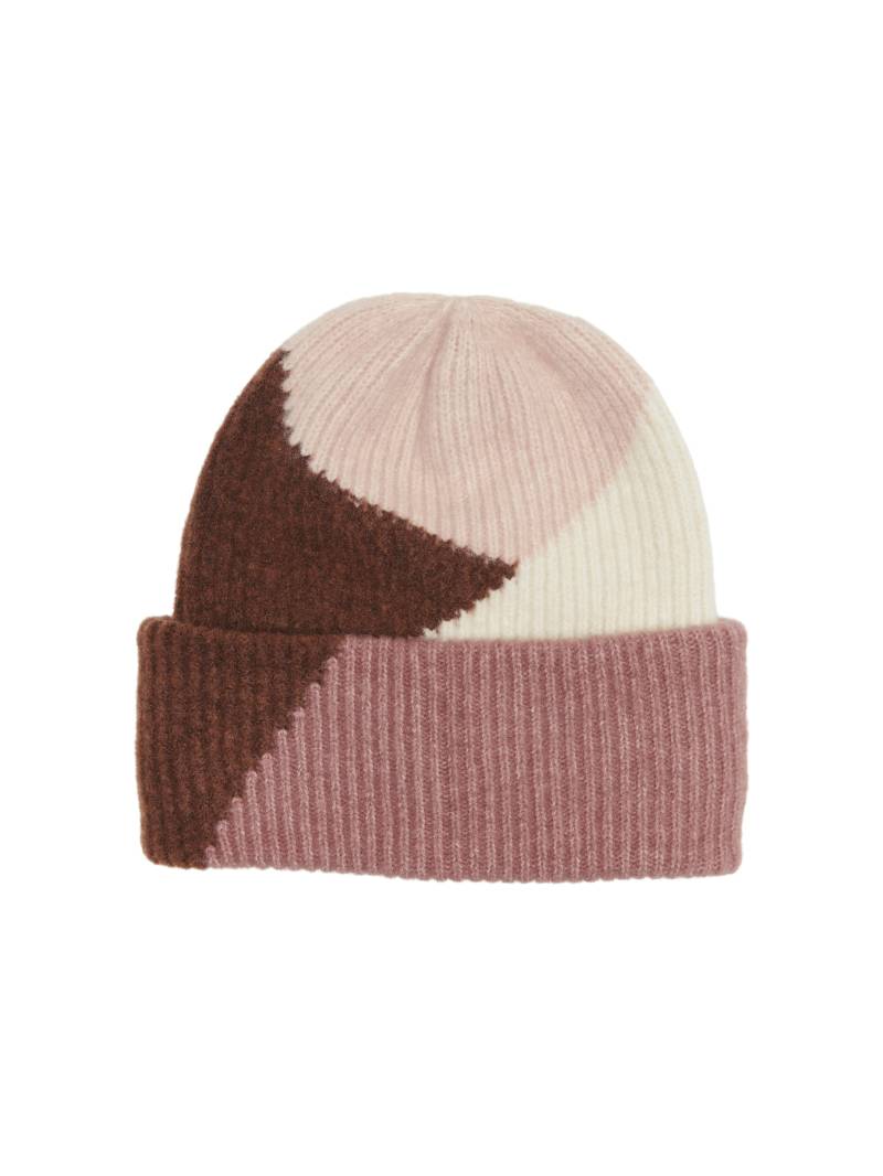 ONLY - ONLELLY LIFE KNIT WOOL BEANIE CC rose smoke - Gr. - ONE SIZE von ONLY