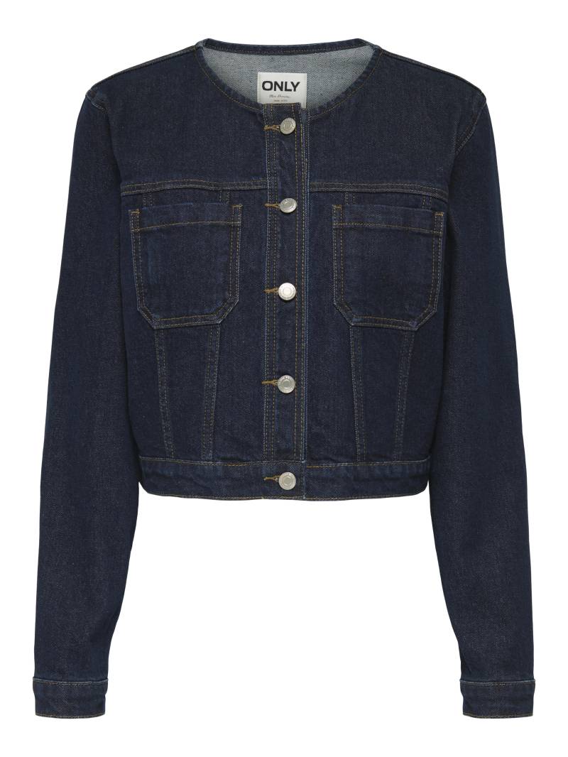 ONLY - ONLJOANA LS DNM JACKET MAE dark blue denim - Gr. - S von ONLY