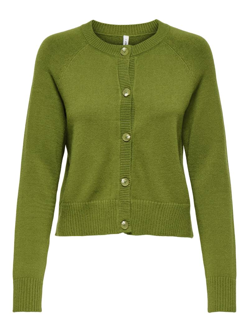 ONLY - ONLKATIA LS SHORT CARDIGAN CC KNT peat moss - Gr. - S von ONLY