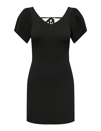 JACK & JONES Onlleelo S/S V-Neck Dress KNT Noos von JACK & JONES