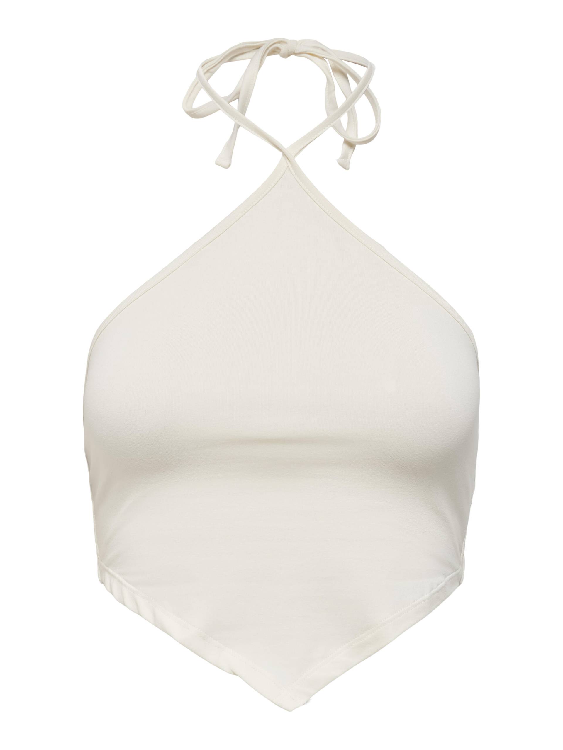 ONLY - ONLLIVE LOVE S/L SCARF TOP JRS cloud dancer - Gr. - L von ONLY