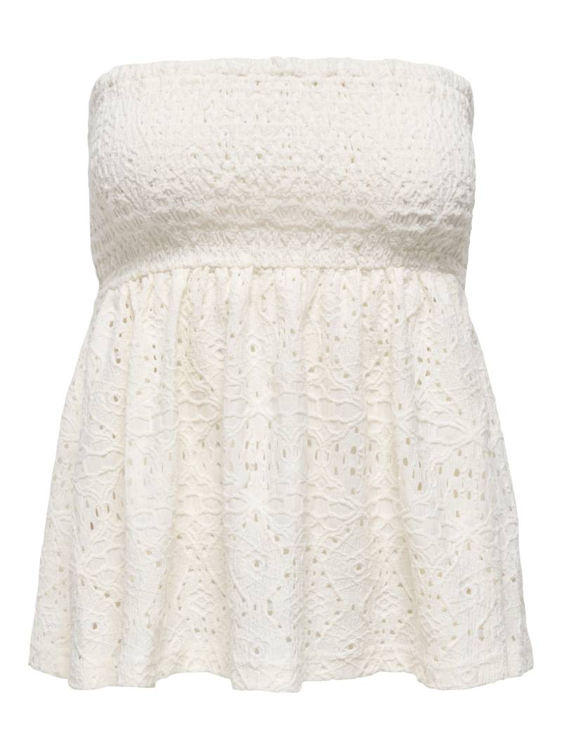 ONLY - ONLLUZ 2-WEAR TOP/SKIRT JRS cloud dancer - Gr. - L von ONLY