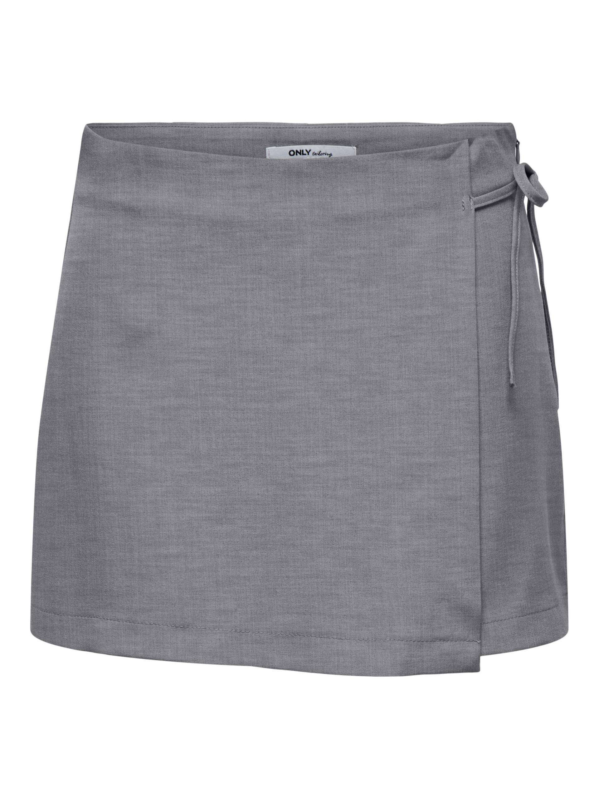 ONLY - ONLMARINE LIFE MW STRING SKORT CC TLR light grey melange - Gr. - 38 von ONLY