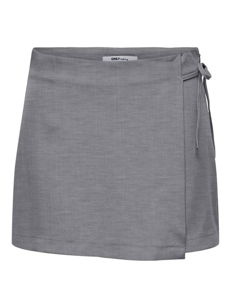 ONLY - ONLMARINE LIFE MW STRING SKORT CC TLR light grey melange - Gr. - 40 von ONLY