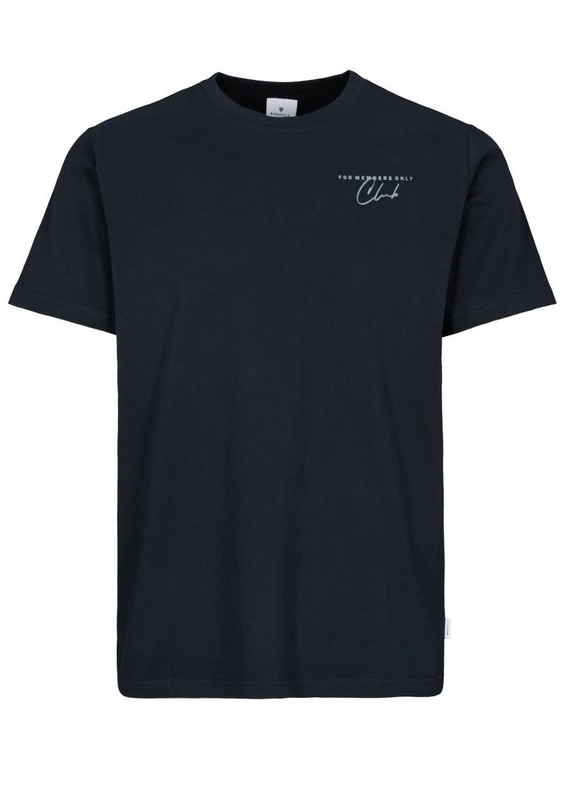 BASEFIELD - Rundhals T-Shirt 1/2 night blue - Gr. - L von BASEFIELD