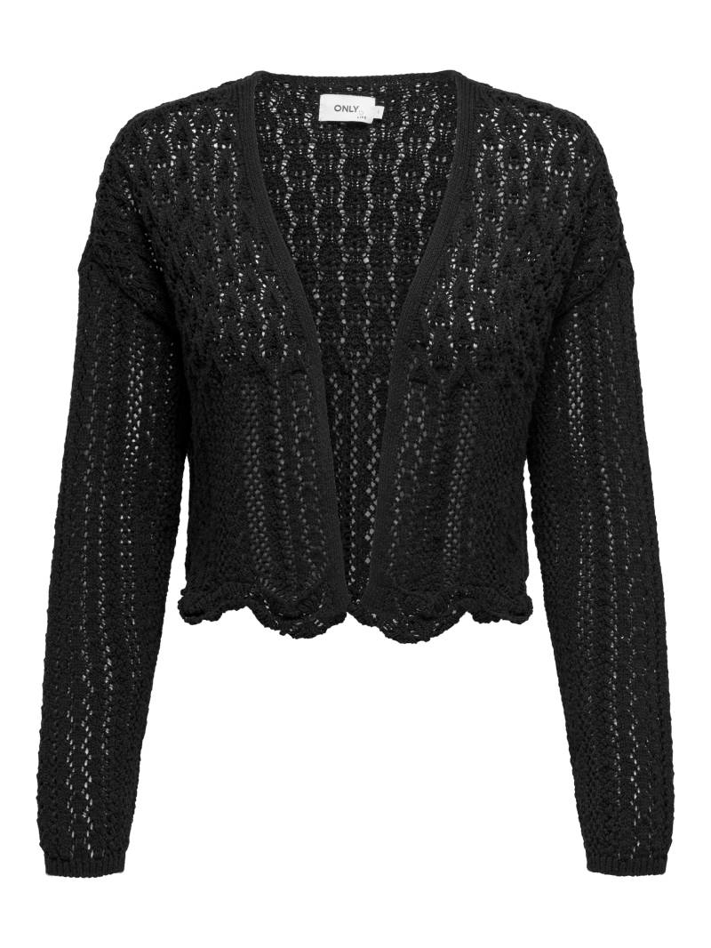 ONLY - ONLNOLA 7/8 LIFE OPEN CARDIGAN KNT NOOS black - Gr. - L von ONLY
