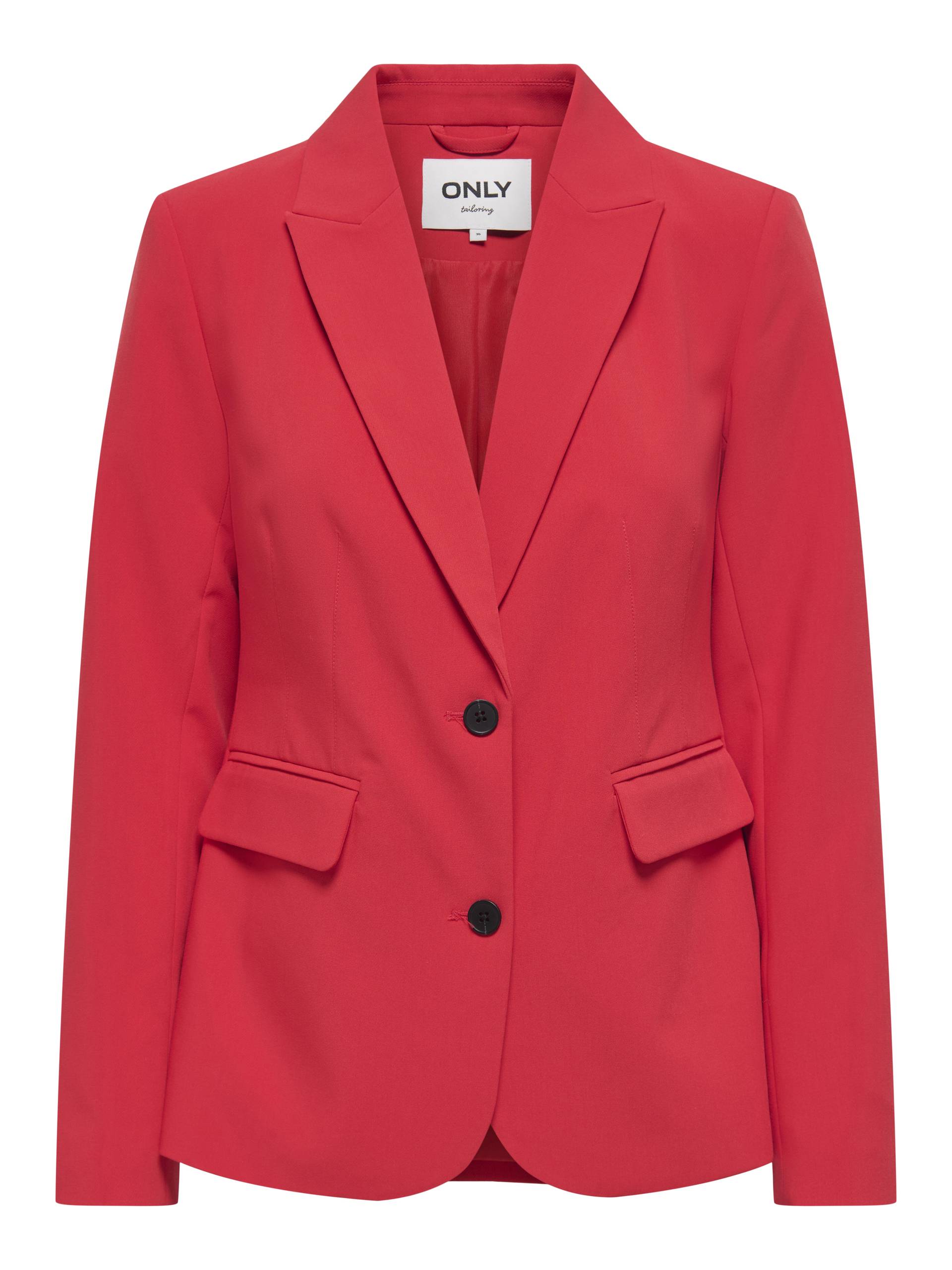 ONLY - ONLRAVEN LIFE L/S FIT BLAZER CC TLR mars red - Gr. - 42 von ONLY