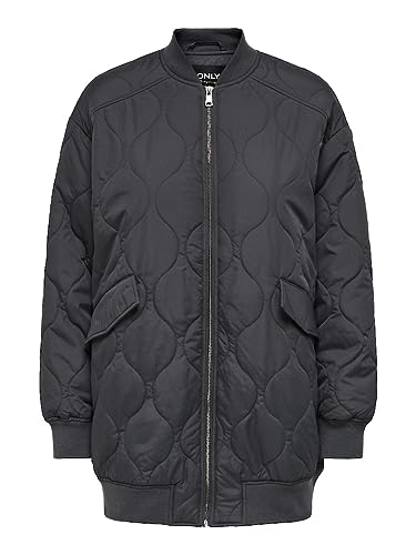 ONLY ONLTINA LONG QUILTED JACKET OTW - M von ONLY
