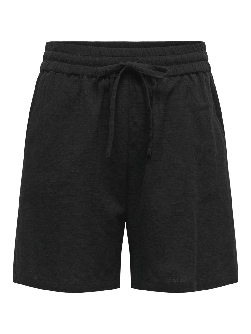 ONLY - ONLTIZANA STRING COTTON SHORTS WVN NOOS black - Gr. - L von ONLY