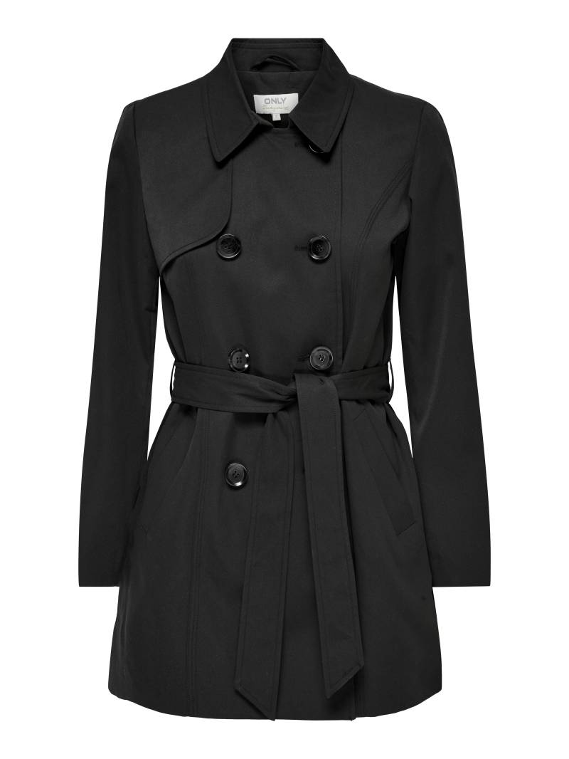 ONLY - ONLVALERIE TRENCHCOAT OTW NOOS black - Gr. - M von ONLY