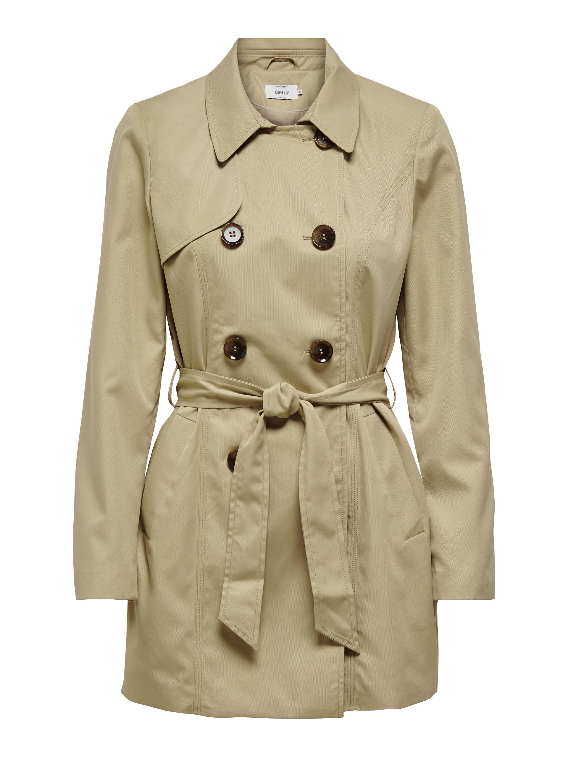 ONLY - ONLVALERIE TRENCHCOAT OTW NOOS ginger root - Gr. - S von ONLY