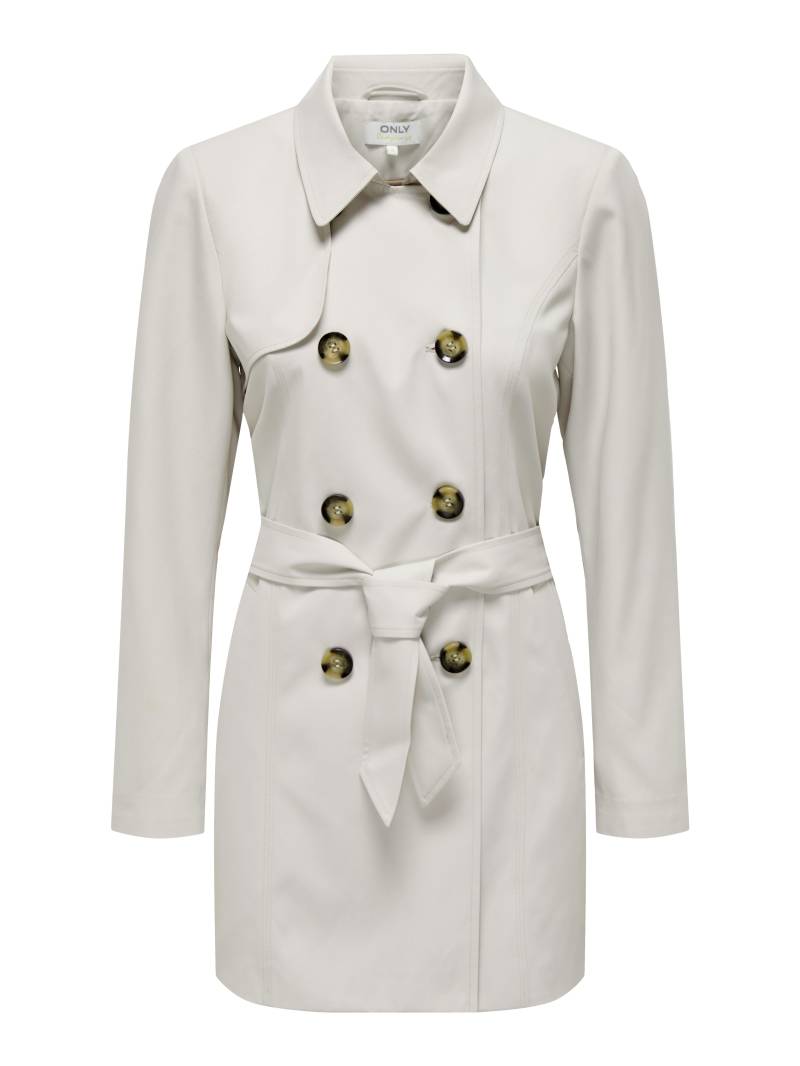 ONLY - ONLVALERIE TRENCHCOAT OTW NOOS moonbeam - Gr. - S von ONLY