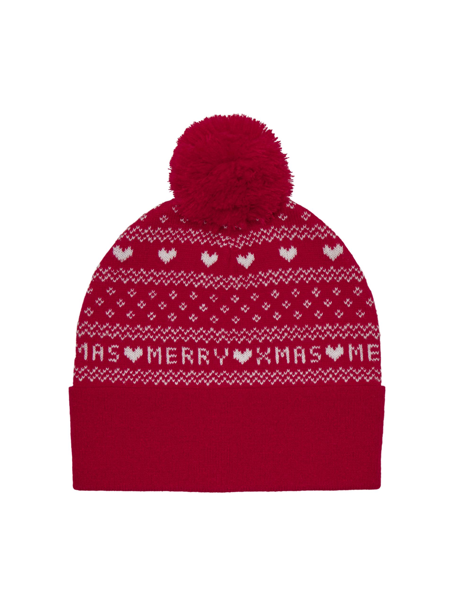 ONLY - ONLVIVIENNE XMAS BEANIE ACC high risk red - Gr. - ONE SIZE von ONLY