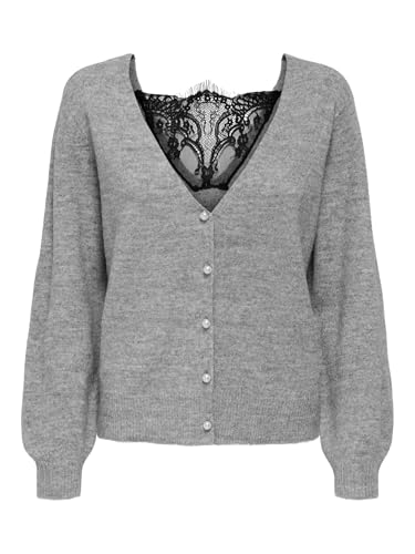 ONLY Onladele Ls Lace Mix Cardigan Cc KNT von ONLY