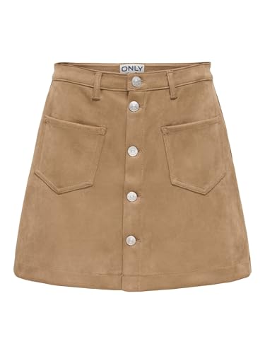 ONLY Onlamazing-Stina Faux Suede Skirt PNT ONLY Onlamazing-Stina Faux Suede Skirt PNT von ONLY