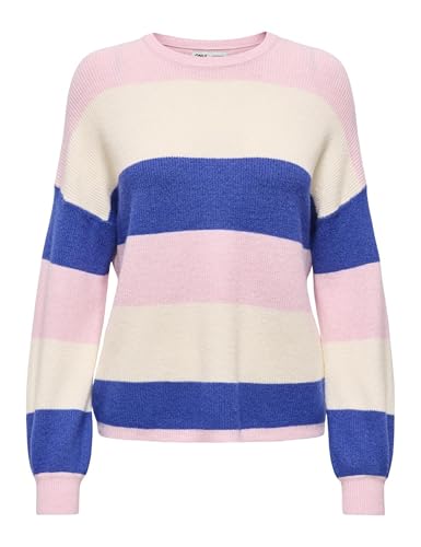 ONLY Onlatia L/S Stripe Pullover KNT Noos von ONLY