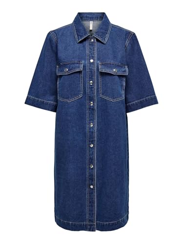 ONLY Onlbelle S/S Button Dress DNM Gua Noos ONLY Onlbelle S/S Button Dress DNM Gua Noos von ONLY