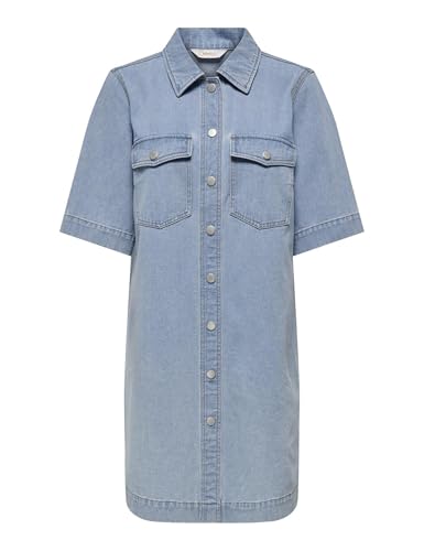 ONLY Onlbelle S/S Button Dress DNM Gua Noos ONLY Onlbelle S/S Button Dress DNM Gua Noos von ONLY