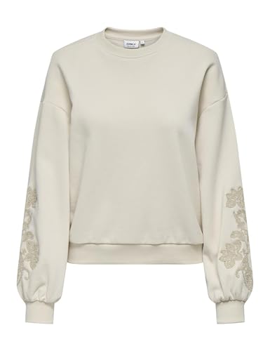 ONLY Onlbrooklyn L/S Embroidery Box SWT von ONLY