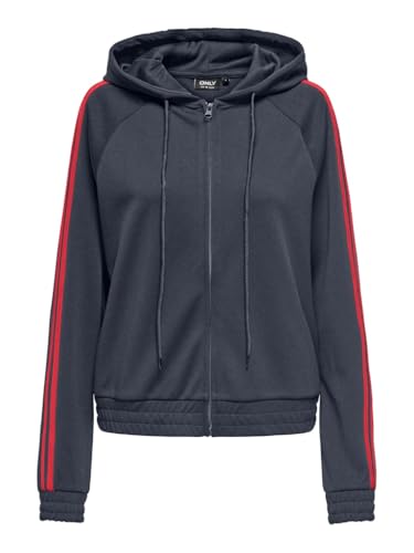 ONLY Onlcayla Life L/S Zip Hood SWT von ONLY