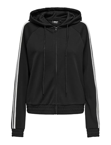 ONLY Onlcayla Life L/S Zip Hood SWT von ONLY
