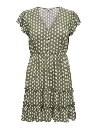 ONLY Onlclaudette Life Ss Mini Dress WVN Noos ONLY Onlclaudette Life Ss Mini Dress WVN Noos von ONLY