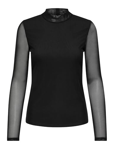 ONLY Onlerica Life Mesh L/S High Neck Top JRS ONLY Onlerica Life Mesh L/S High Neck Top JRS von ONLY