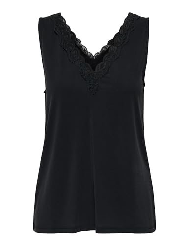 Onlfree Life S/L V-Neck Lace Mix Top JRS von ONLY